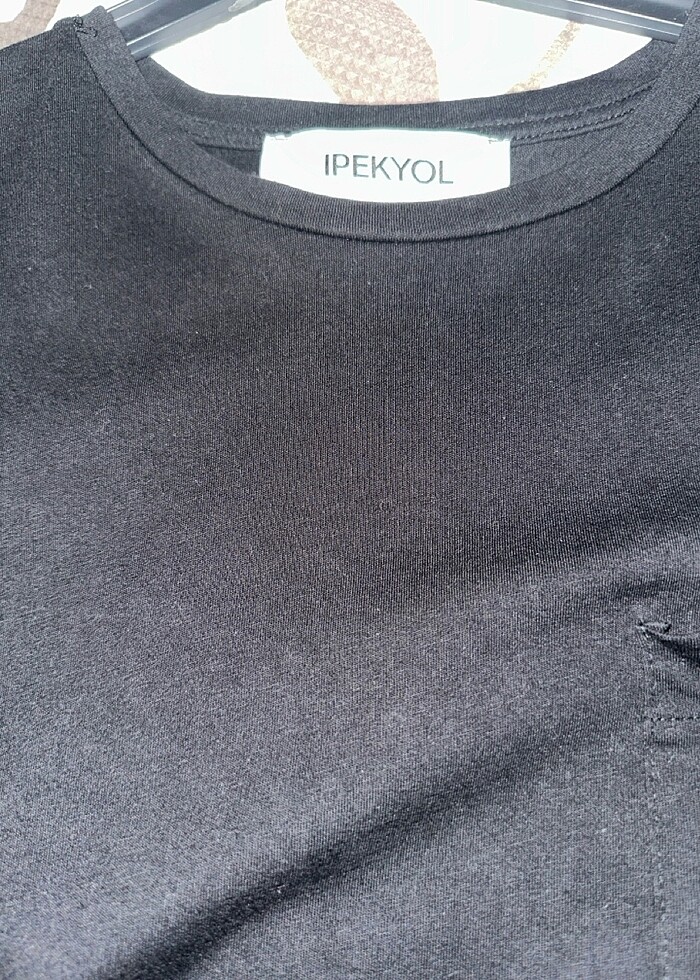 İpekyol Düz Siyah tişört - Görsel 2