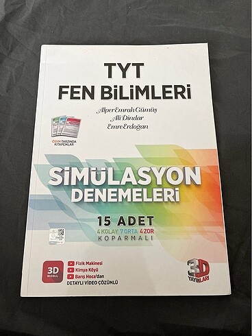 Tyt fen bilimleri deneme 3d