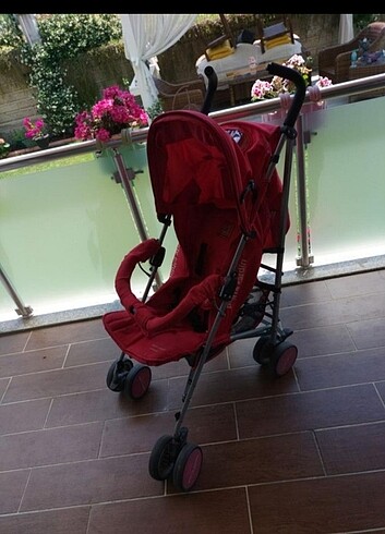 15-36 kg Beden kırmızı Renk Pierre Cardin baston Bebek arabasi