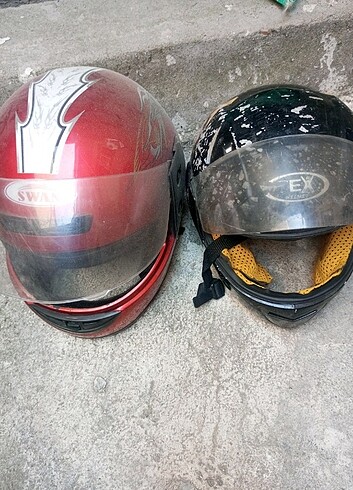 Karışık parcalar motor kaskı - Görsel 5