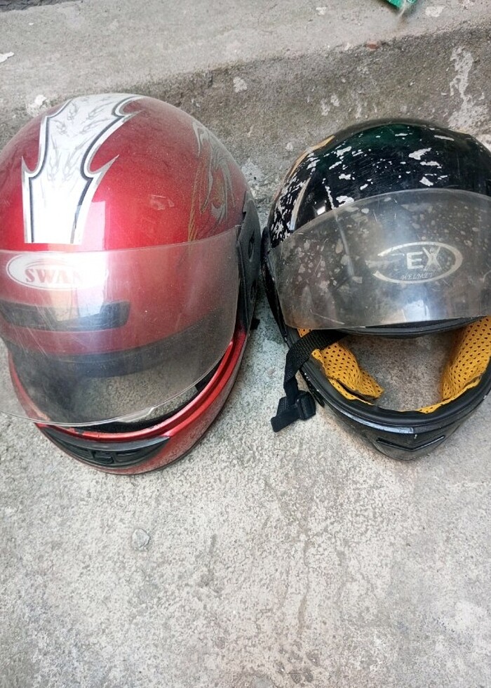 Karışık parcalar motor kaskı - Görsel 5