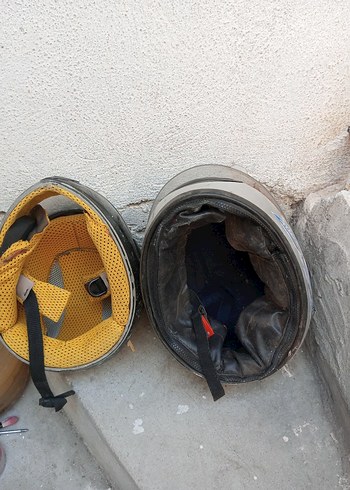 Diger Kırmızı Baskılı Seramik Motosiklet Kaskı - Görsel 6