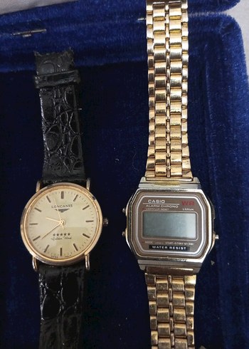 Casio Altın Renk Dijital Kol Saati