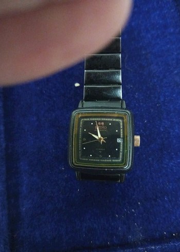 Seiko seiko Kare Kadranlı Siyah Kol Saati