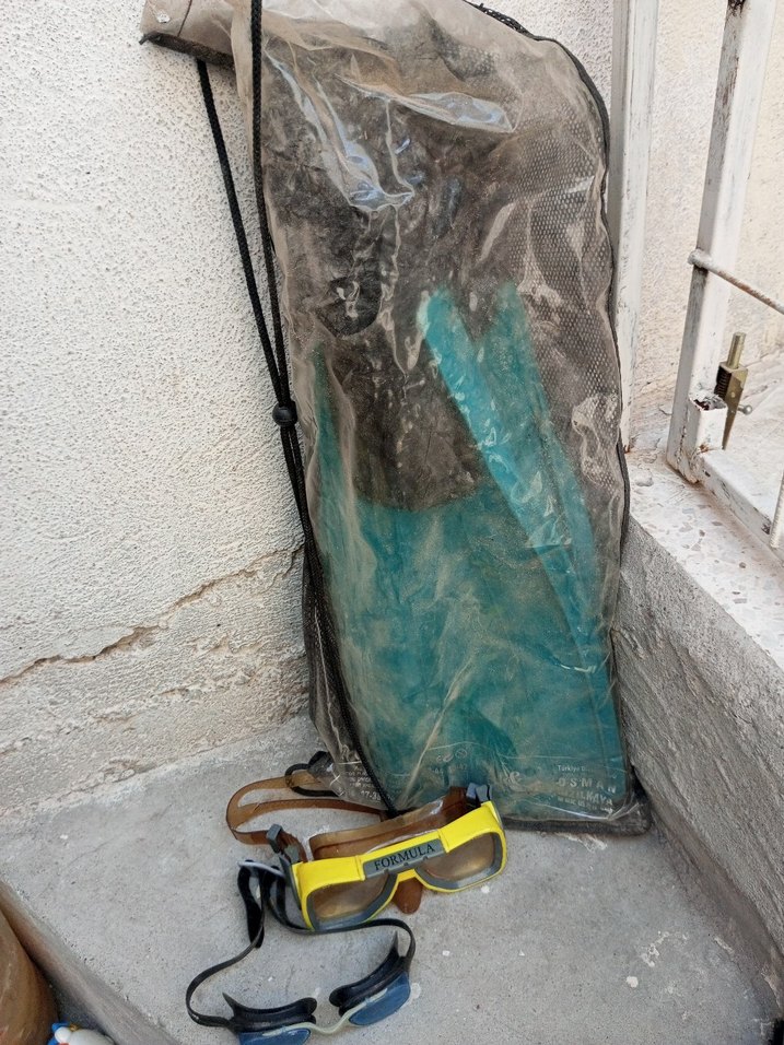 Mavi Erkek Su Ayakkabısı Velcro Kapamalı - Görsel 5