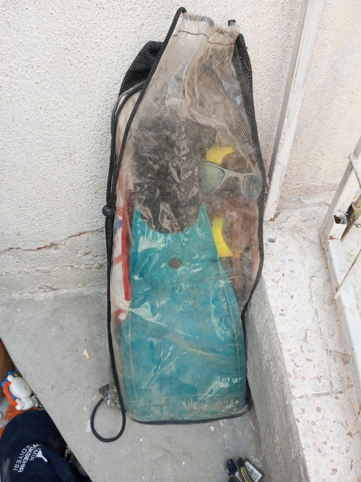 Mavi Erkek Su Ayakkabısı Velcro Kapamalı - Görsel 3