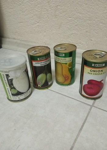 teneke kapalı kutuda dogal tohum - Görsel 2