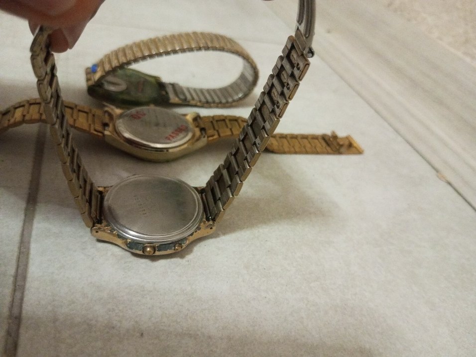 Vintage Altın Renk erkek karışık Saatleri - Görsel 4