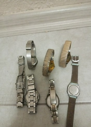 Vintage Gri Kadın Saatleri Tokalı - Görsel 7