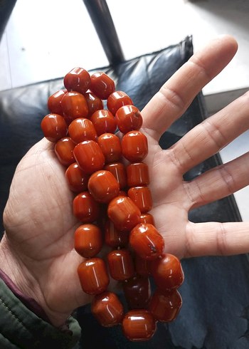 Kırmızı Erkek Tesbih Boncukları - Görsel 8