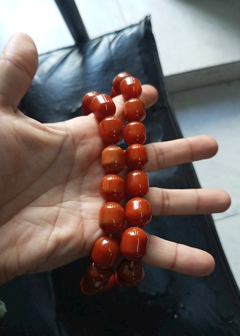 Kırmızı Erkek Tesbih Boncukları - Görsel 7