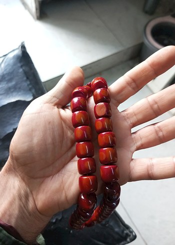 Kırmızı Erkek Tesbih Boncukları - Görsel 6