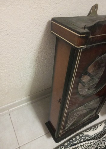 Kahverengi Ahşap Duvar Saat kadranı - Görsel 2