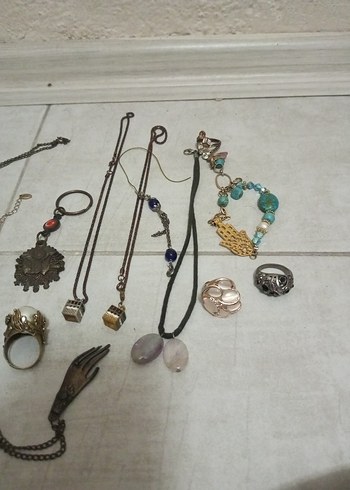 Bohem Zincir Detaylı Kadın Takı Seti - Görsel 2