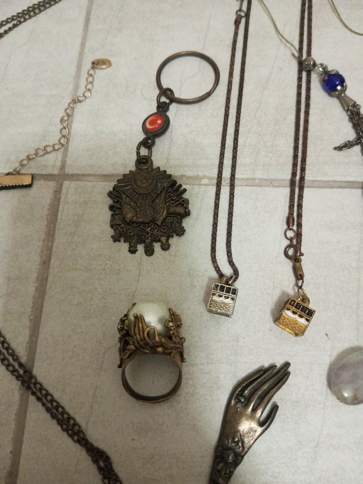 Bohem Zincir Detaylı Kadın Takı Seti - Görsel 5