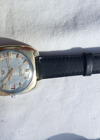 Siyah Vintage Erkek Kol Saati - Görsel 2