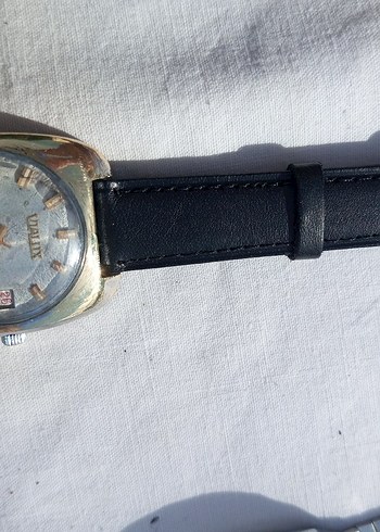 Siyah Vintage Erkek Kol Saati - Görsel 7