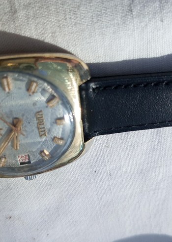 Siyah Vintage Erkek Kol Saati - Görsel 6