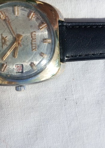 Siyah Vintage Erkek Kol Saati - Görsel 4