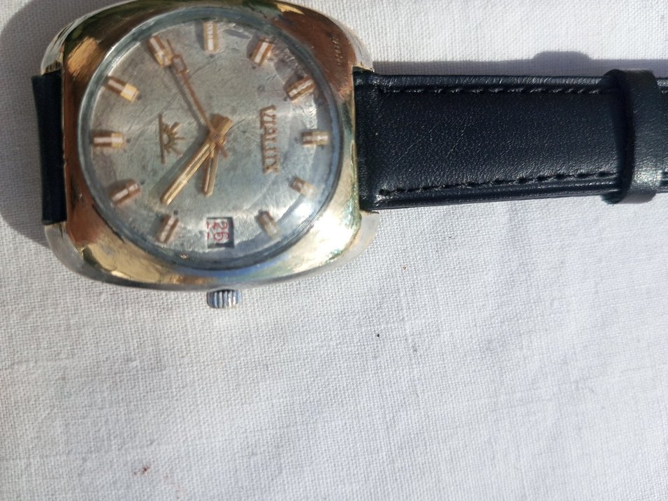 Siyah Vintage Erkek Kol Saati - Görsel 4