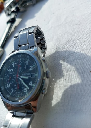 Gri Seiko Erkek Biker Kol Saat - Görsel 4