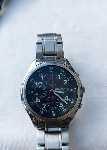 Gri Seiko Erkek Biker Kol Saat - Görsel 2