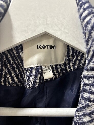 38 Beden Koton Kadın Kaban