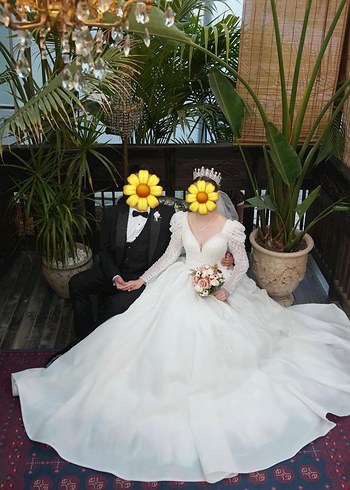 Prenses Model Kabarık Gelinlik