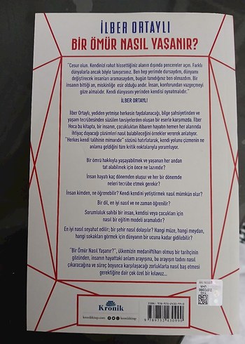 Bir Ömür Nasıl Yaşanır? - İlber Ortaylı