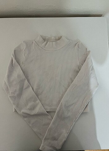 s Beden siyah Renk 2 li uzun kollu crop bluz