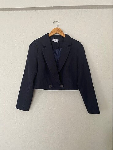 Lacivert blazer