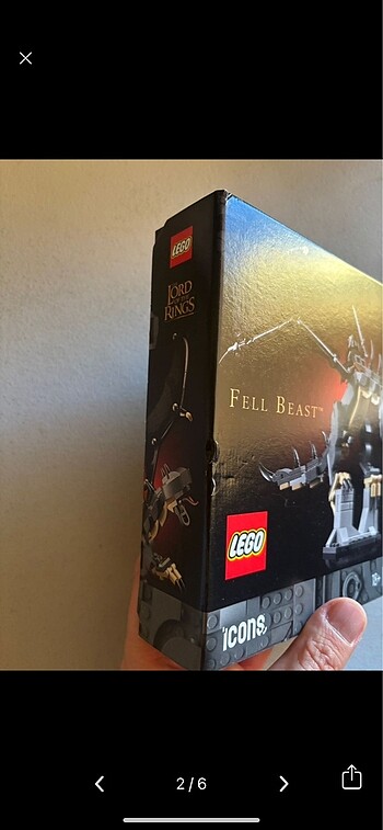Diğer Lord of the Rings Fell Beast Lego 40693