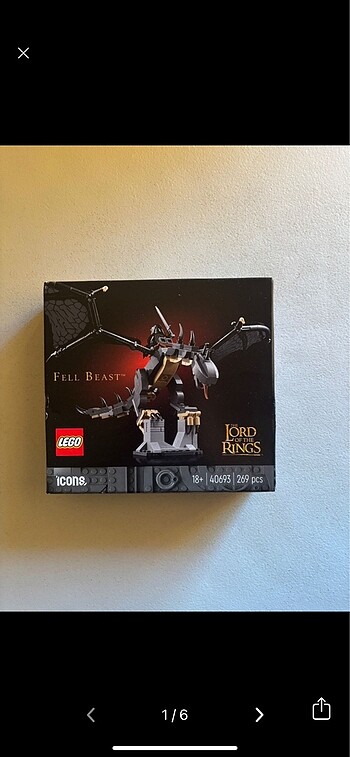 Lord of the Rings Fell Beast Lego 40693