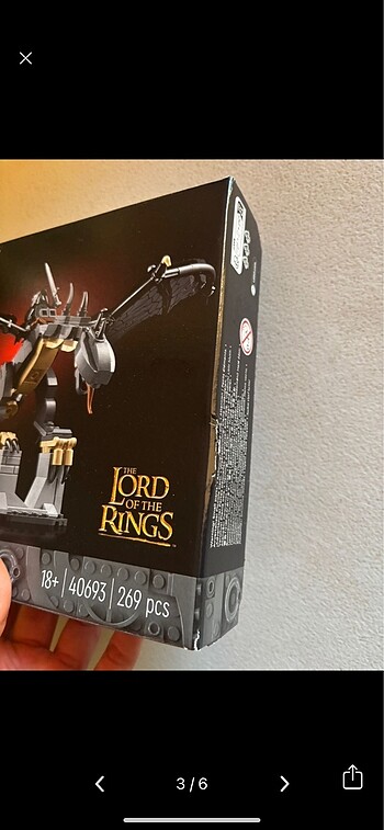  Beden Lord of the Rings Fell Beast Lego 40693
