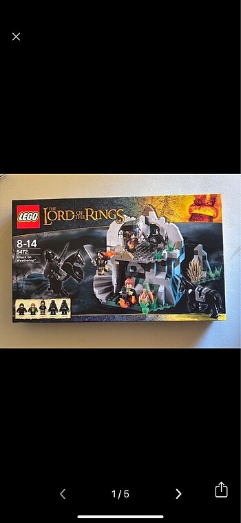 The Lord of the Rings Lego 9472