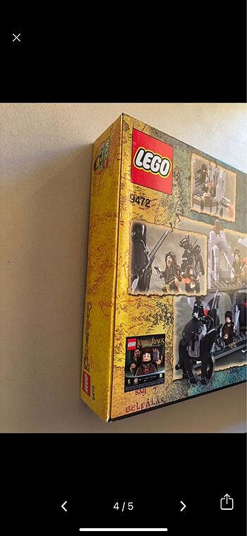 Beden Renk The Lord of the Rings Lego 9472