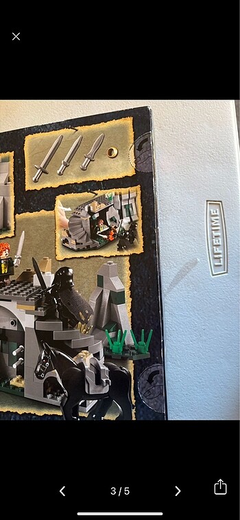 Beden The Lord of the Rings Lego 9472