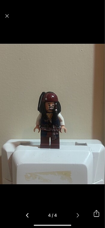  Beden Renk Jack Sparrow Mini Figur Lego