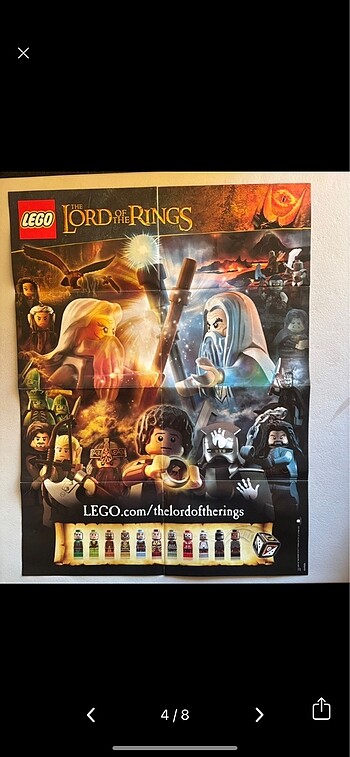  Beden Renk Lord of the Rings Lego 50011
