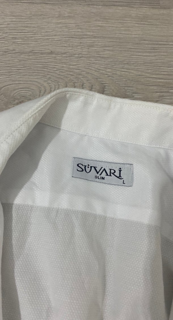 Kadın Beyaz Keten Uzun Kollu Gömlek - Görsel 4