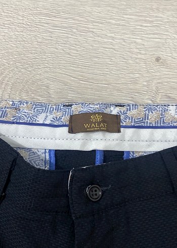 Lacivert Kemerli Erkek Denim Pantolon - Görsel 3