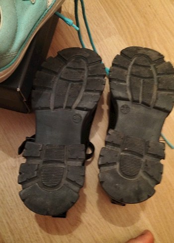 Siyah Topuklu Goth Ayakkabı - Görsel 9