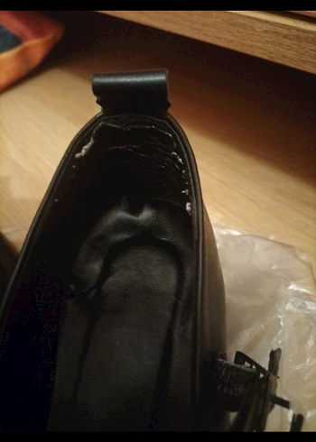 Siyah Topuklu Goth Ayakkabı - Görsel 5