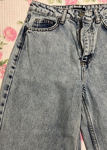 Buz mavisi mom jean