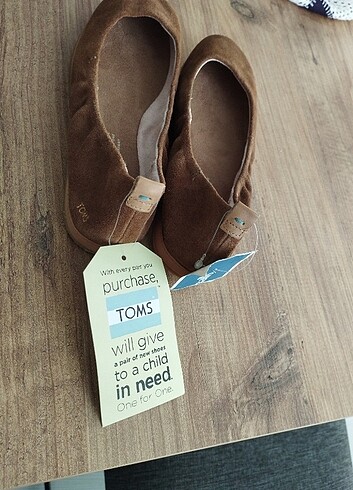 Toms Kadın Süet Babet