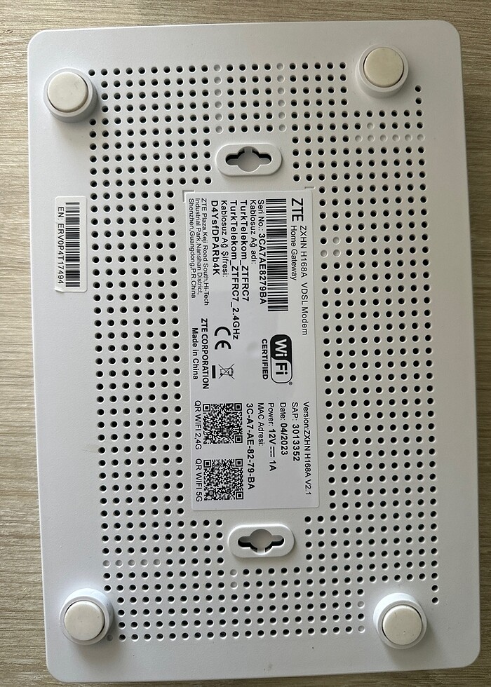 Az kullanılmış temiz modem - Görsel 3