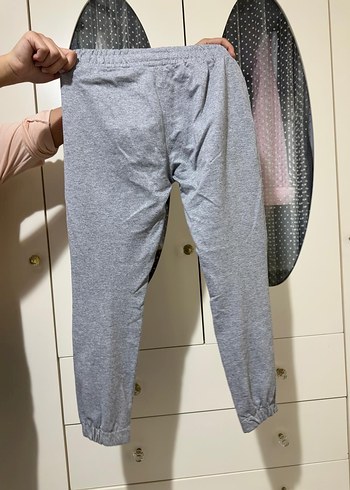 Diğer Gri Rahat Kesim Kadın Eşofman Altı