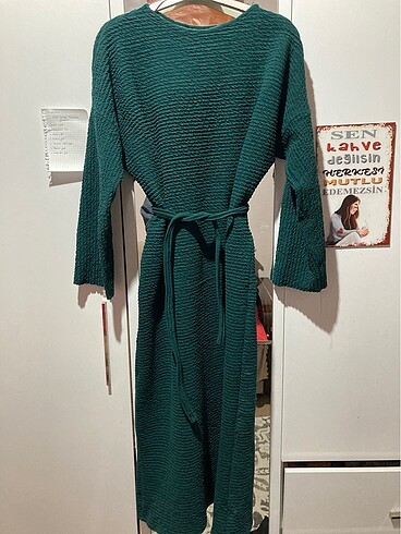 Diğer Yeşil elbise oversize