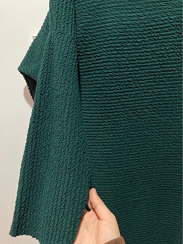 m Beden Yeşil elbise oversize