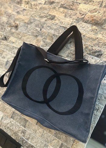 Gri Denim Kadın Omuz Çantası İmannoor